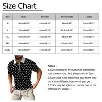Corashan Graphic Tees férfi Nyári Férfi Digitális nyomtatás rövid ujjú Golf ifjúsági férfi Cipzár alkalmi felső ingek