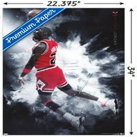 Michael Jordan-Tört Fal Poszter, 22.375 34