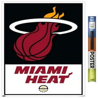 Miami Heat-Logó Fali Poszter, 22.375 34
