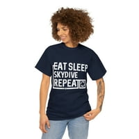 Egyél Alvás Skydive Unise Grafikus Póló
