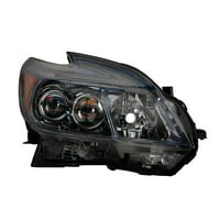 Új OEM csere utasoldali fényszóró lencse és ház, illik 2012-Toyota Prius Plug-In