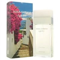 Dolce & Gabbana Világoskék menekülés Panarea Eau De Toilette Spray nőknek 3. oz