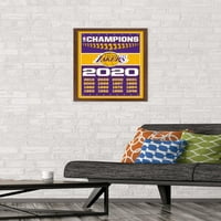 Los Angeles Lakers - Champions Wall Poster, 14.725 22.375