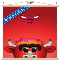 Chicago Bulls - S. Preston kabalája Benny Wall poszter fa mágneses kerettel, 22.375 34