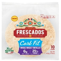 Frescados szénhidrát illeszkedő búza liszt tortilla, szám