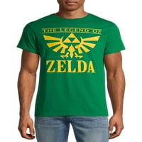 Zelda férfi logó póló