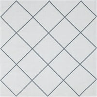 Egyedi szövőszék -geometriai gyémánt decatur terület szőnyeg vagy futó