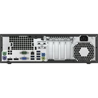 EliteDesk g asztali számítógép, Intel Core i 6. generációs i7-3. GHz, GB RAM DDR SDRAM, TB HDD, kis méretű, fekete