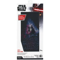 Méretek Csillagok Háborúja Számított Keresztszemes Készlet 9 X12 - Luke & Darth Vader