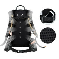 Maxcozy hordozható összecsukható kerékpáros hátizsák, vízálló lélegző Hátizsák szabadtéri utazáshoz túrázás hegymászás