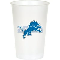Detroit Lions műanyag csészék, számolj a vendégeknek