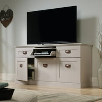 Sauder New Grange Cobblestone Entertainment Credenza a TV -hez 65 -ig