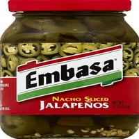 Embasa szeletelt Jalapenos, in Escabeche, Oz