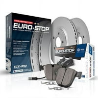 Power Stop Front Euro-STOP ECE-R Certified fékpad és rotorkészlet ESK7680