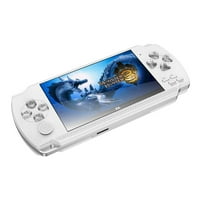 PSP kézi játékgép frissített verzió, 8 GB nagyfelbontású színes képernyőn, Ingyenes játékok felett-fehér