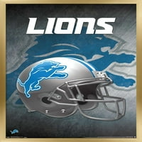 Detroit Lions - sisak fali poszter, 14.725 22.375