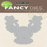 Hero Arts Fancy Dies-Winter szarvas kerettel