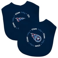 Baby Fanatic hivatalosan engedélyezett Unise Baby Bibs-NFL Tennessee Titans