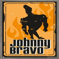 Johnny Bravo-Jel Fal Poszter, 14.725 22.375