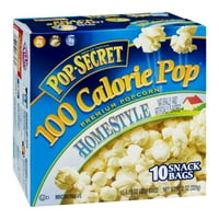 Pop Secret Calorie Homestyle mikrohullámú pattogatott kukorica, 11. Oz