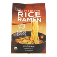Lotus Foods szerves köles & barna rizs Ramen, OZ