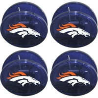 Denver Broncos mágneses chip klipkészlet, 4pk