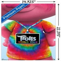 DreamWorks trollok-Teaser fali poszter Tolócsapokkal, 14.725 22.375