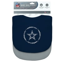 Baby Fanatic hivatalosan engedélyezett Unise Baby Bibs-NFL Dallas Cowboys