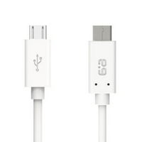 4FT USB-C MICRO USB WHT