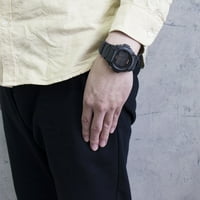 Casio Férfi Sport digitális kvarc 7-yr akkumulátor fekete gyanta Watch W219H-8BV