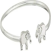 Ale és Ani elefánt mandzsetta-ezüst karkötő-PC18CFE03S