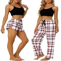 Egyedi alku nők 3pjs cami rövidnadrággal társalgó nadrág pizsama alváskészletek