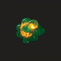 Fun Express Green Light Up Floring Shamrock Ring - Ékszerek -
