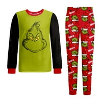 Grinch Family Matching pizsama szett felnőtt-gyerek, kisgyermek, kisállat Jelmezek