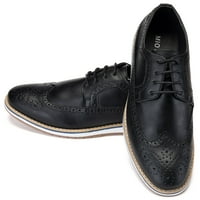 Mio Marino Classic Wingtip Oxford ruhacipő férfiak W elegáns cipőzsák