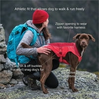 Kurgo North Country Dog Coat, kutya téli kabát, vízálló kutya kabát, kutya hó dzseki és szélálló kutya kabát, fényvisszaverő