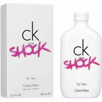 Calvin Klein CK One Shock Eau De Toilette Spray, Unise parfüm, 6. Oz
