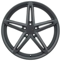 Öntött alumínium felni TWMTN 18X8. 5X4. M-BLK , 1885MTN405114M76