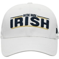 Férfi Russell Athletic White Notre Dame Harc Irish Grid állítható Snapback kalap - OSFA
