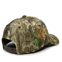 Realtree strukturált baseball stílusú kalap, Edge camo, felnőtt