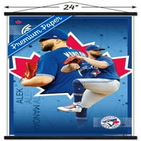 Toronto Blue Jays - Alek Manoah fali poszter mágneses kerettel, 22.375 34