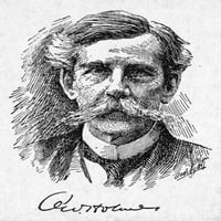 Oliver Wendell Holmes, Jr . Amerikai Jogász. Rajz, 1904. Poszter nyomtatás