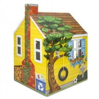 Melissa & Doug Country Cottage Beltéri Hullámosított Játszóház