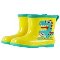 Ymiytan fiúk lányok gumicsizma rajzfilm vízálló zsákmányt széles borjú eső Boot Iskola Rainboot Lélegző cserélhető