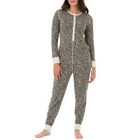 A szövőszék gyümölcse női & női plusz Waffle Thermal Union Suit pizsama